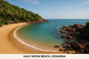 Half Moon Beach, Gokarna